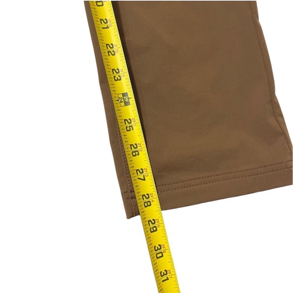 PrAna Women’s Zion Straight Fit Brown Mid Rise Stretch Pant Size 8 - Picture 4 of 7